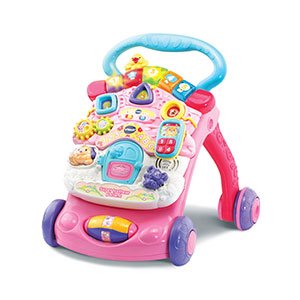Trotteur Parlant – Super Trotteur 2 en 1 Rose – VTech