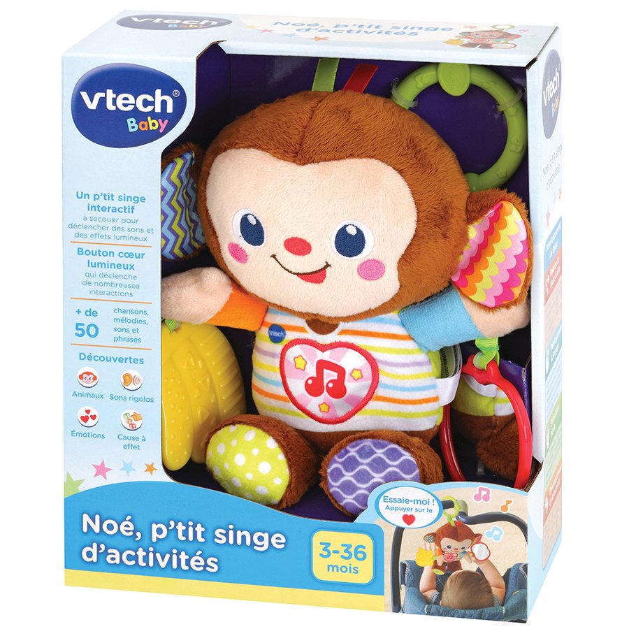Jouet à Suspendre – Noé P’tit Singe d’Activités – VTech