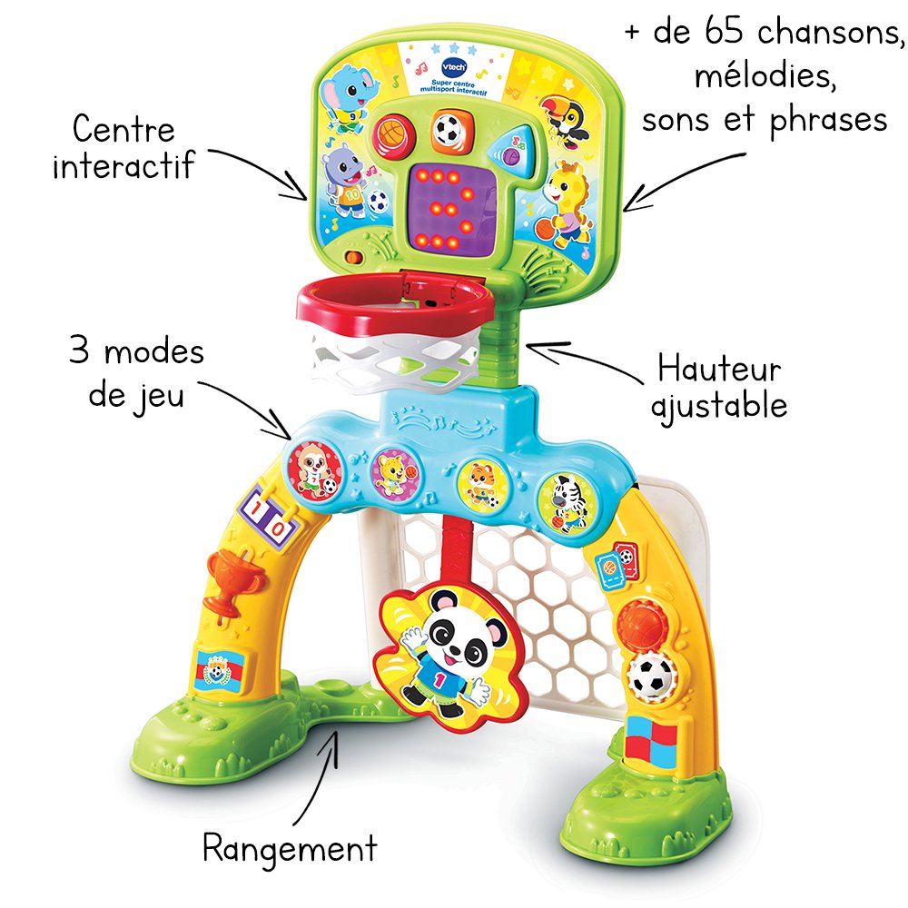 Jouet d’Éveil – Super Centre Multisport Interactif – VTech