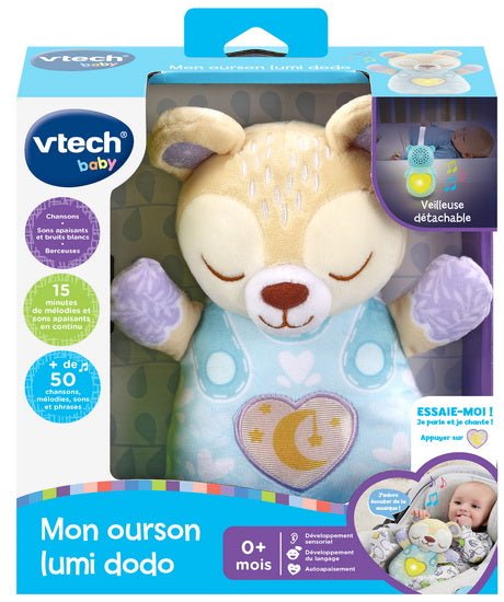 Peluche Veilleuse – Mon Ourson Lumi Dodo – VTech