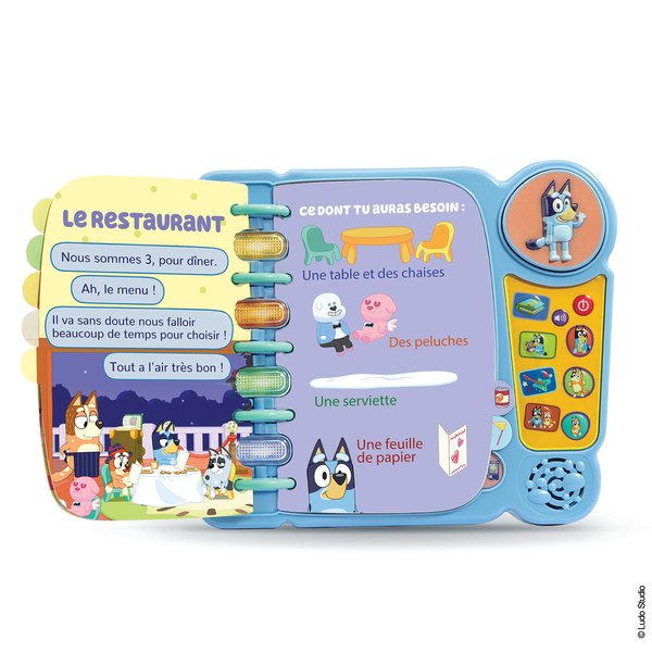 Livre Interactif – Bluey Mon Livre-Jeu – VTech