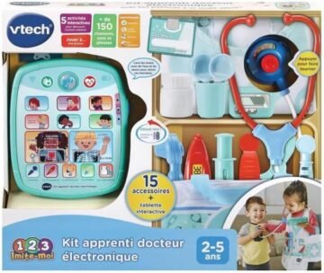 Mallette de Docteur – Kit Apprenti Docteur Électronique – VTech