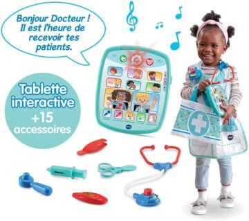 Mallette de Docteur – Kit Apprenti Docteur Électronique – VTech
