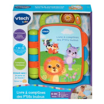 Livre Musical – Comptines des P’tits Loulous – VTech