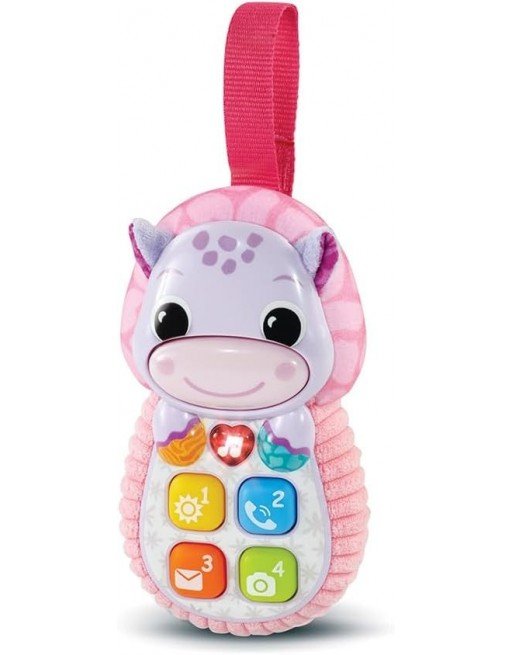 VTech Baby – Allô Bébé Toudoux Rose – Premier téléphone bébé