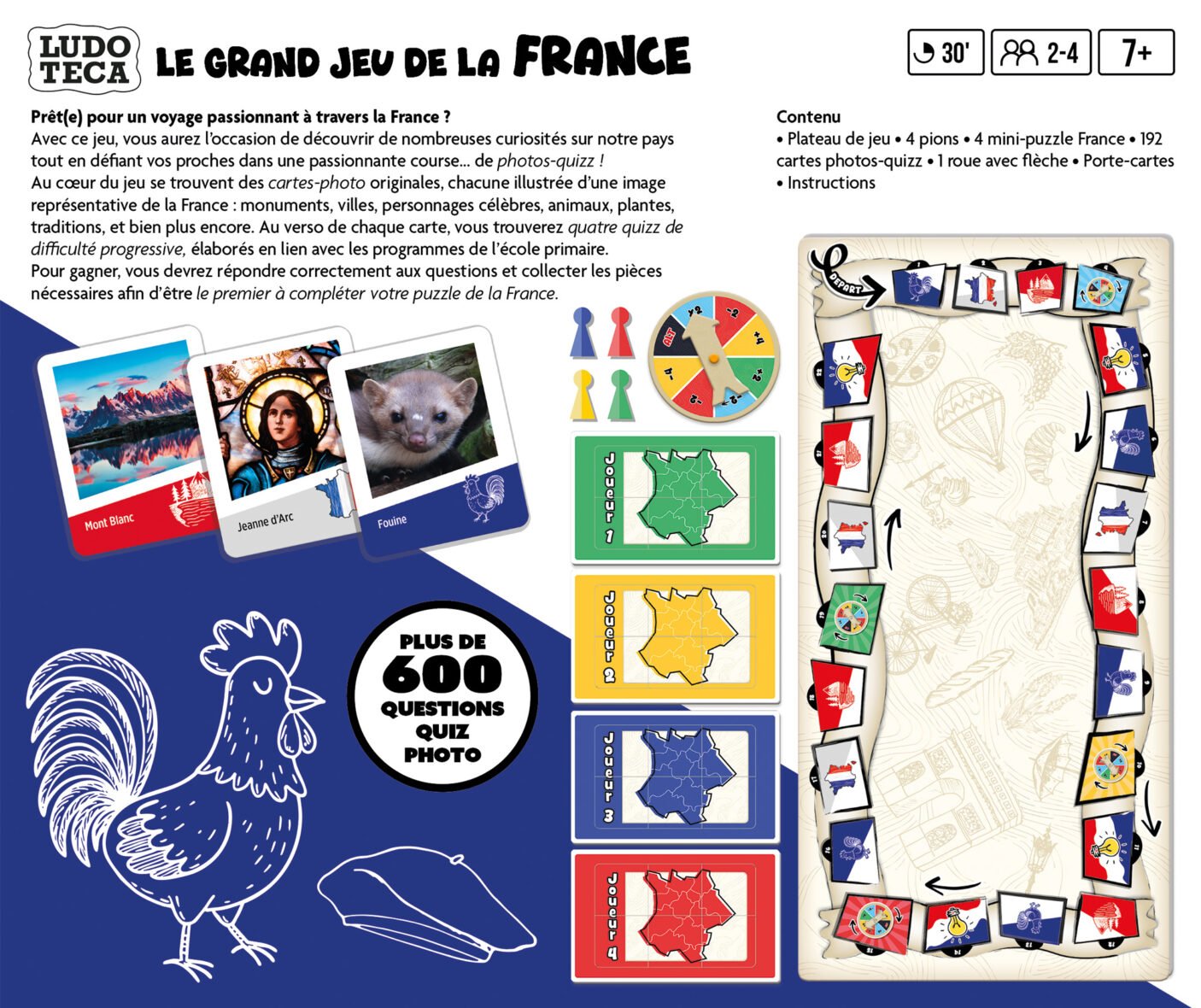 ludo teca le grand jeu de la france pour 7ans