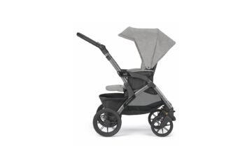 Poussette Trio CAM Dinamico Smart Gris - profil mode poussette