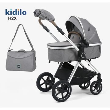 poussette-landau-H2X-kidilo-gris