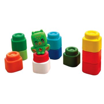 Clementoni Baby Clemmy - Coffret Dragon 10 blocs souples