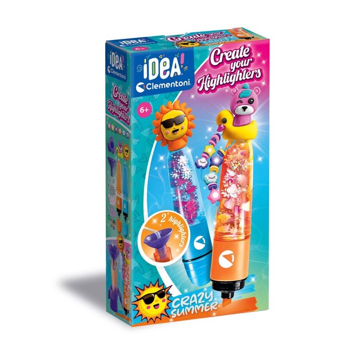 Clementoni – Crée tes fluos – Crazy Summer