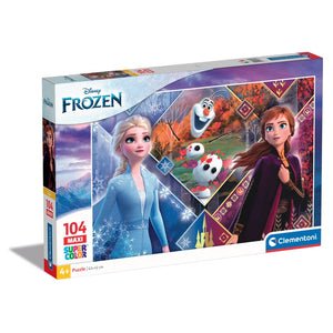 Clementoni Supercolor Disney Frozen 2 – Puzzle Maxi 104 pièces