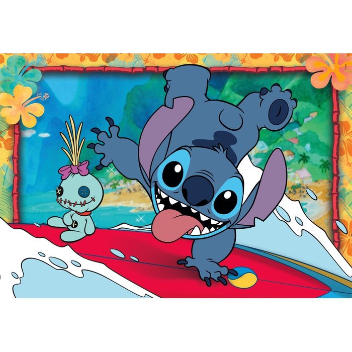 Clementoni Super Color Puzzle Disney Stitch 2×20 pièces