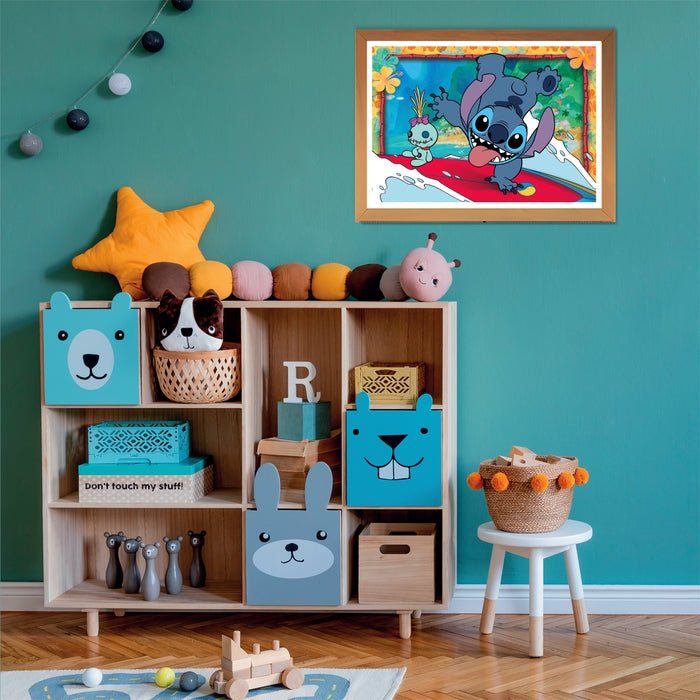 Clementoni Super Color Puzzle Disney Stitch 2×20 pièces