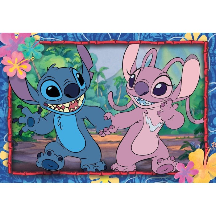 Clementoni Super Color Puzzle Disney Stitch 2×20 pièces