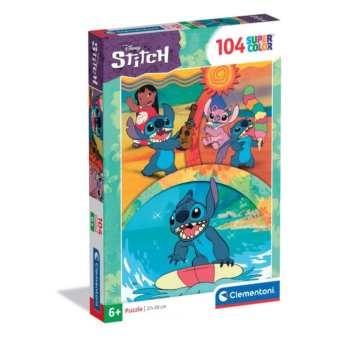 Clementoni Disney Stitch – Puzzle 104 pièces
