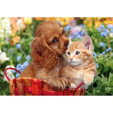 Clementoni - Cute Friends - Puzzle Maxi Supercolor 104 pièces