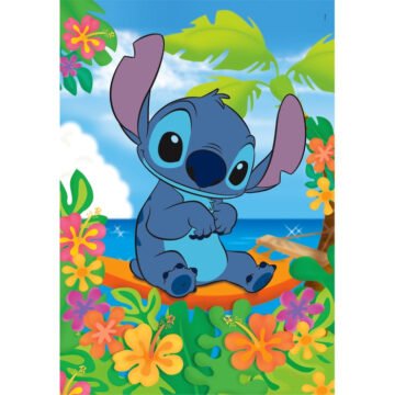 Clementoni Puzzle Supercolor Maxi Disney Stitch 104 pièces