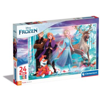 Clementoni Supercolor Puzzle Disney La Reine des Neiges 2 - 24 pièces Maxi