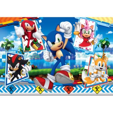 Clementoni Puzzle Supercolor Maxi Sonic 24 pièces
