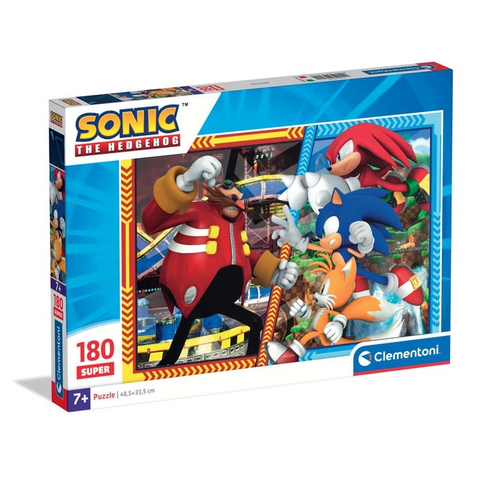 Clementoni – Sonic Puzzle 180 pièces Supercolor