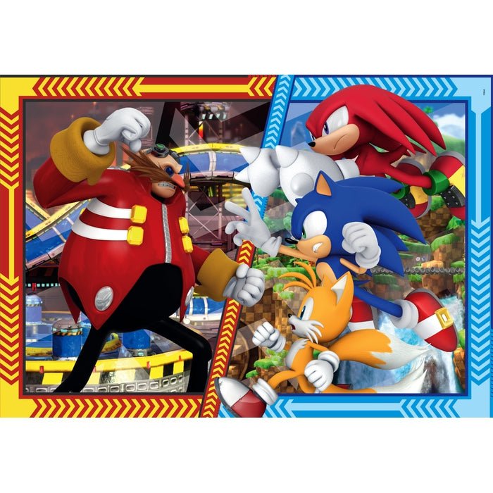 Clementoni – Sonic Puzzle 180 pièces Supercolor