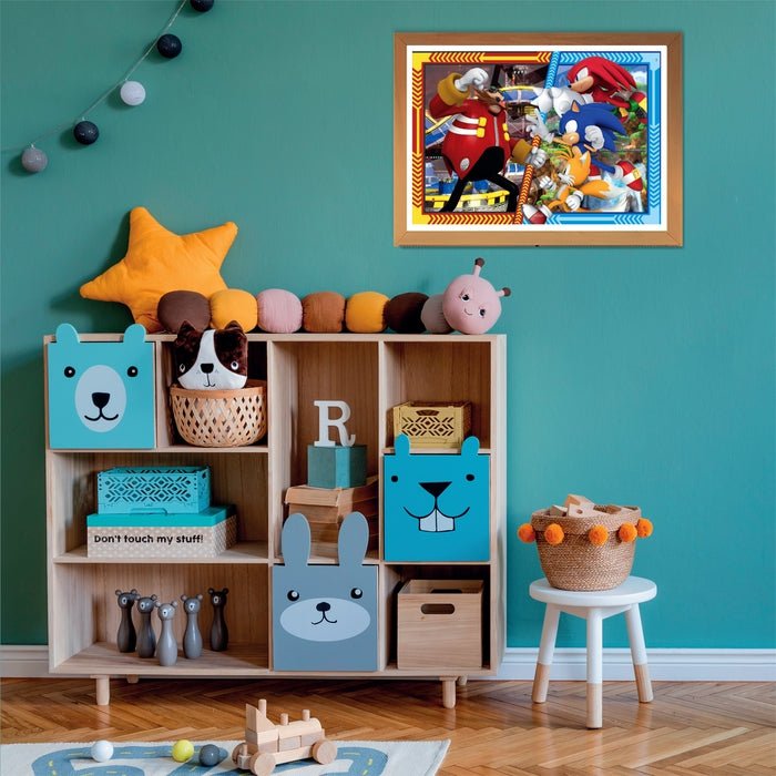 Clementoni – Sonic Puzzle 180 pièces Supercolor