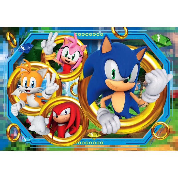 Puzzle 180 pièces Square Box Sonic 1 – Clementoni