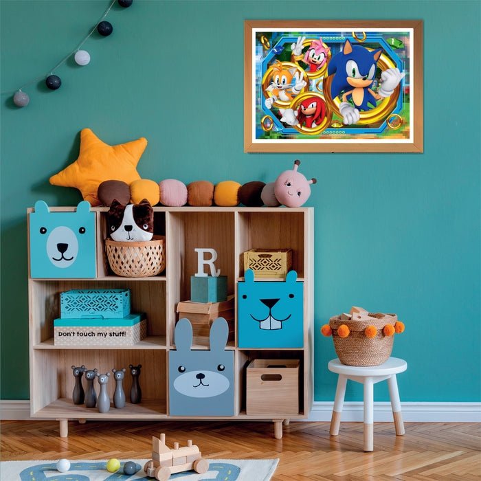 Puzzle 180 pièces Square Box Sonic 1 – Clementoni