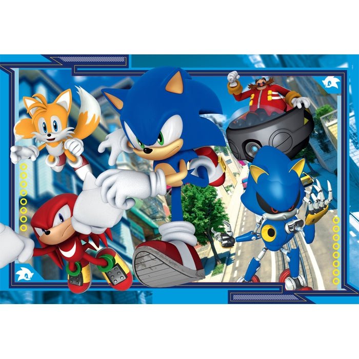 Clementoni – Puzzle Sonic 180 pièces Supercolor