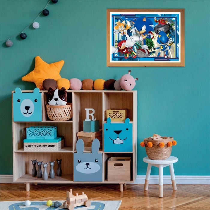 Clementoni – Puzzle Sonic 180 pièces Supercolor