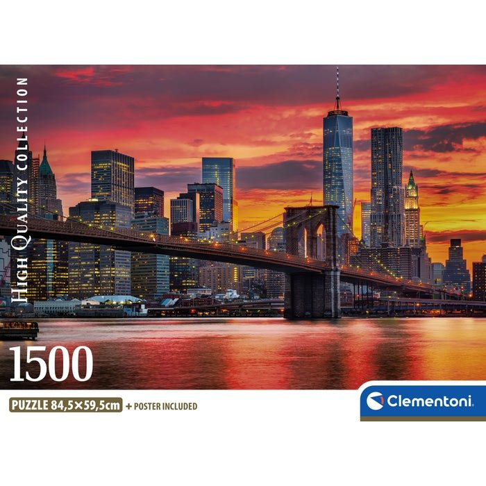 Clementoni East River At Dusk – Puzzle 1500 pièces