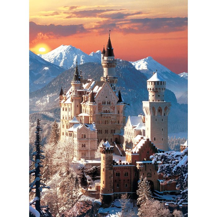 Clementoni Puzzle 1500 pièces – Château de Neuschwanstein