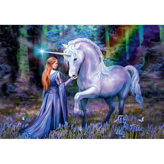 Clementoni – Puzzle 1500 pièces – Anne Stokes : Bluebell Wood