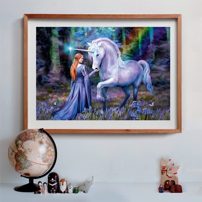 Clementoni – Puzzle 1500 pièces – Anne Stokes : Bluebell Wood