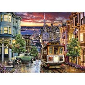 Clementoni – Puzzle San Francisco 3000 pièces – High Quality Collection