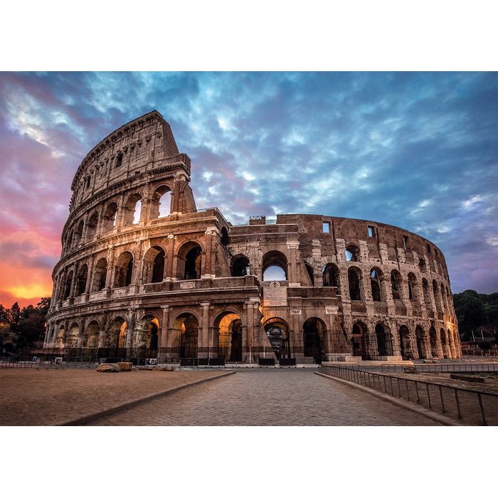Clementoni – Puzzle 3000 pièces Coliseum Sunrise – Le Colisée au lever du soleil