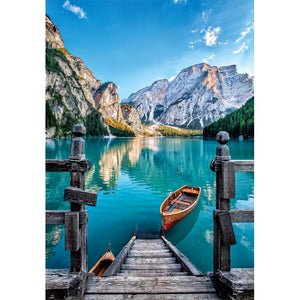 Puzzle 500 pièces – Lac de Braies (Braies Lake) – High Quality Collection