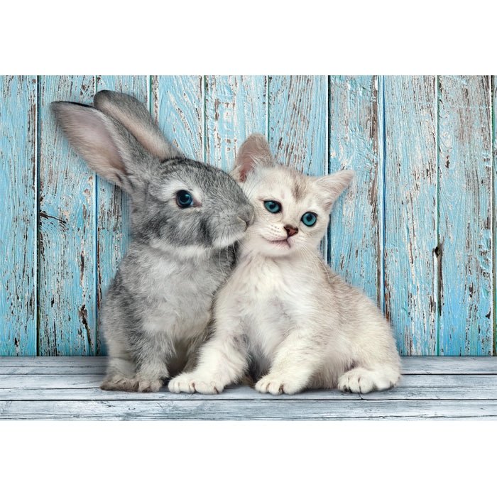 Clementoni – Puzzle Cat & Bunny 500 pièces