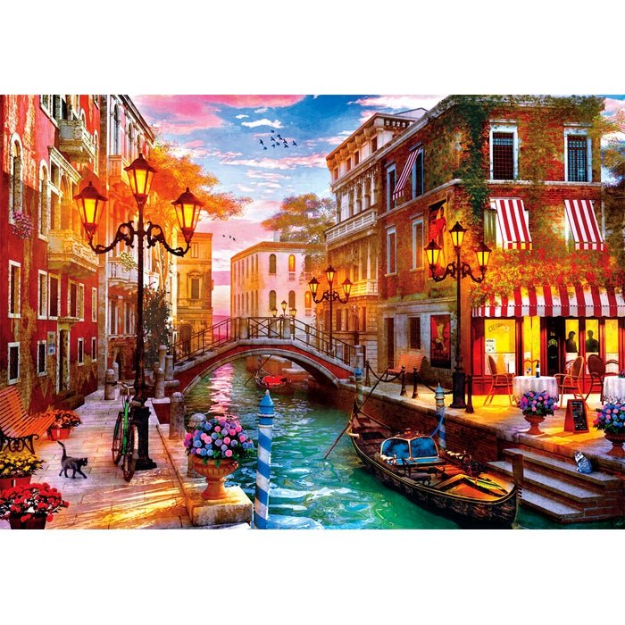 Puzzle 500 pièces – Sunset over Venice – Clementoni