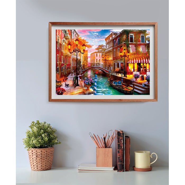 Puzzle 500 pièces – Sunset over Venice – Clementoni
