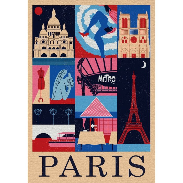 Clementoni – Style In The City Paris – Puzzle 1000 pièces