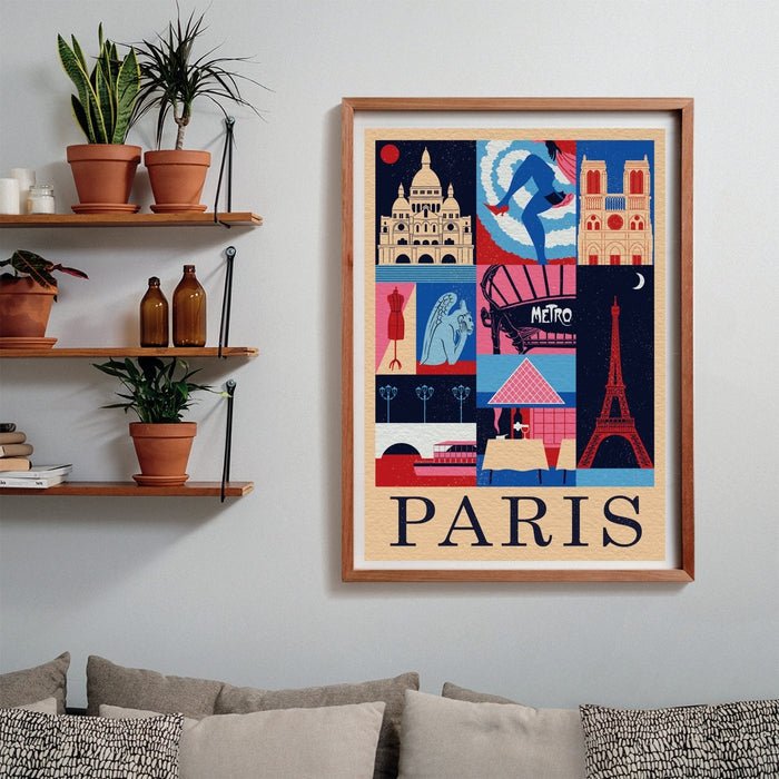 Clementoni – Style In The City Paris – Puzzle 1000 pièces