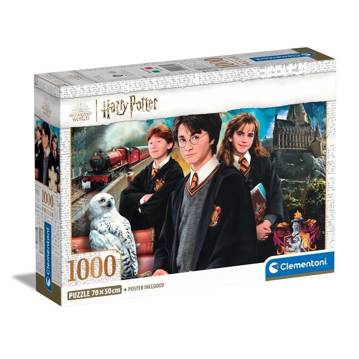 Clementoni – Puzzle Harry Potter 1000 pièces