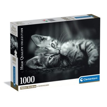 Clementoni - Puzzle 1000 pièces Kitty - High Quality Collection