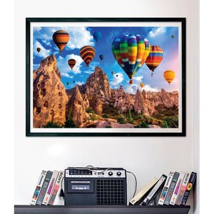 Clementoni – Puzzle 1000 pièces Balloons in Cappadocia (Compact Box HQC)