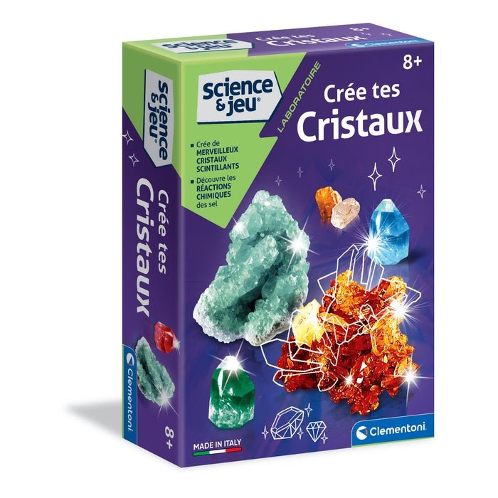 Clementoni – Science & Jeu – Crée tes cristaux
