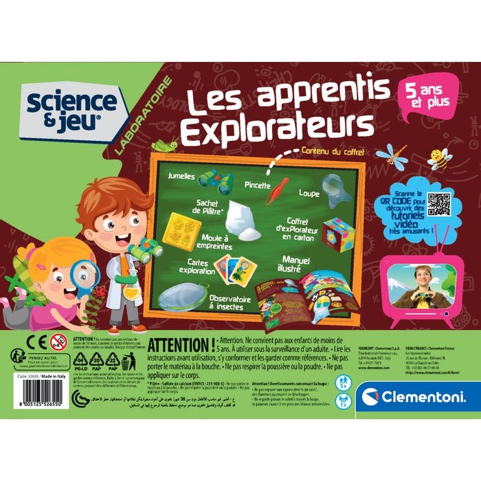 Clementoni – Les Apprentis Explorateurs – Science & Jeu Laboratoire