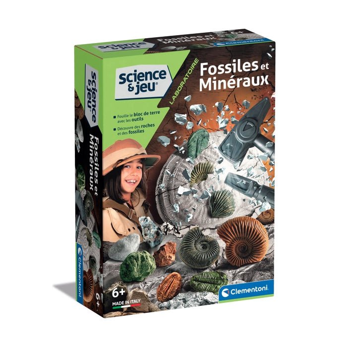 Fossiles et Minéraux – Science & Jeu