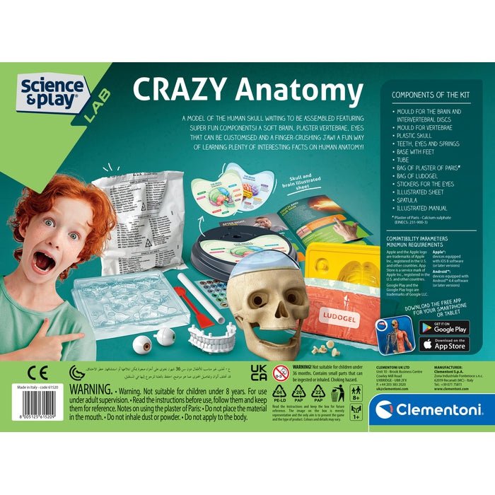 Clementoni – Crazy Anatomy – Science & Play Lab