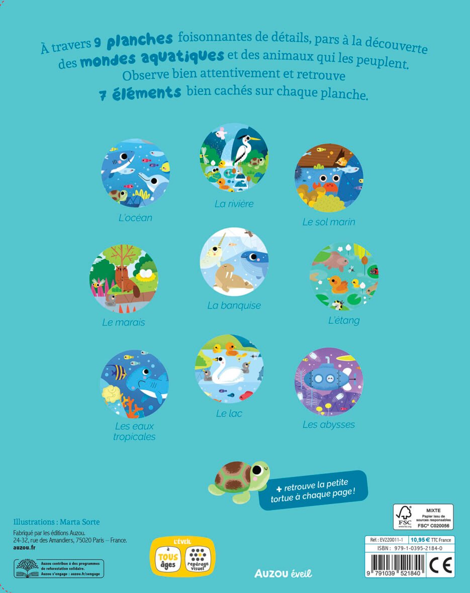 Cherche et trouve des tout-petits – Tous à l’eau !